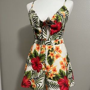 Floral Romper